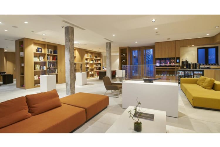 Lobby snack area